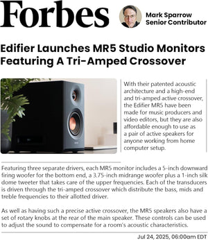 Edifier MR5 2.0 Studio Monitor Bookshelf Speakers -UK