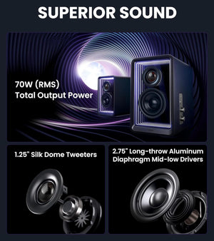 Edifier QR65 Bluetooth Speakers -UK