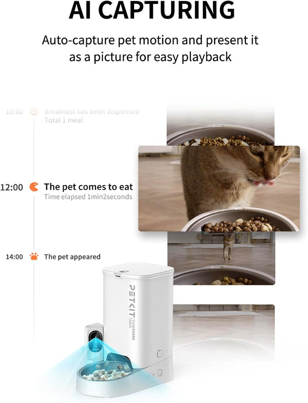 PETKIT YumShare Solo Automatic Feeder with Camera - UK