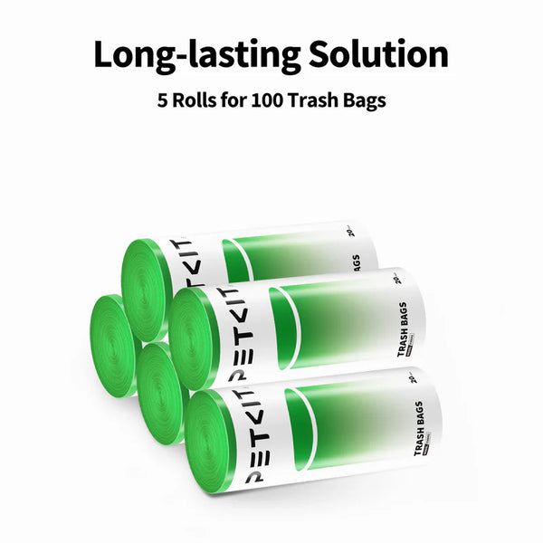 [5 rolls]PETKIT Cat Waste Bag for PURAX/ Pura Max 2/ Purobot Max Pro - UK