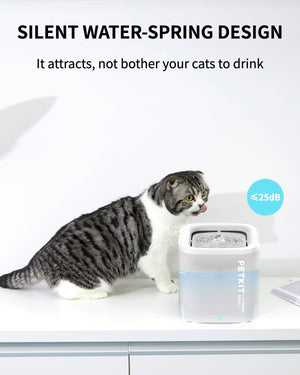 PETKIT Cat Water Fountain for Drinking, EVERSWEET SOLO SE -- White-UK
