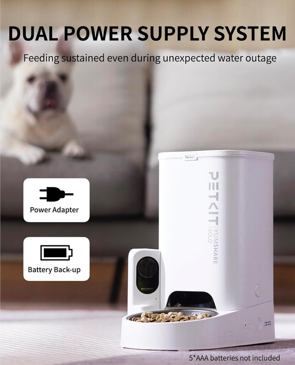 PETKIT YumShare Solo Automatic Feeder with Camera - UK