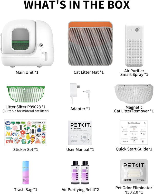 PETKIT PURA MAX 2 Self Cleaning Cat Litter Tray [Premium Bundle] - UK