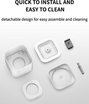 PETKIT Cat Water Fountain for Drinking, EVERSWEET SOLO SE -- White-UK