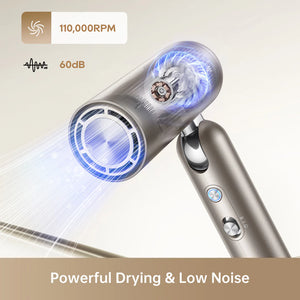 [Deal] Dreame Pocket High-Speed Hair Dryer without curling nozzle - Grey - UK